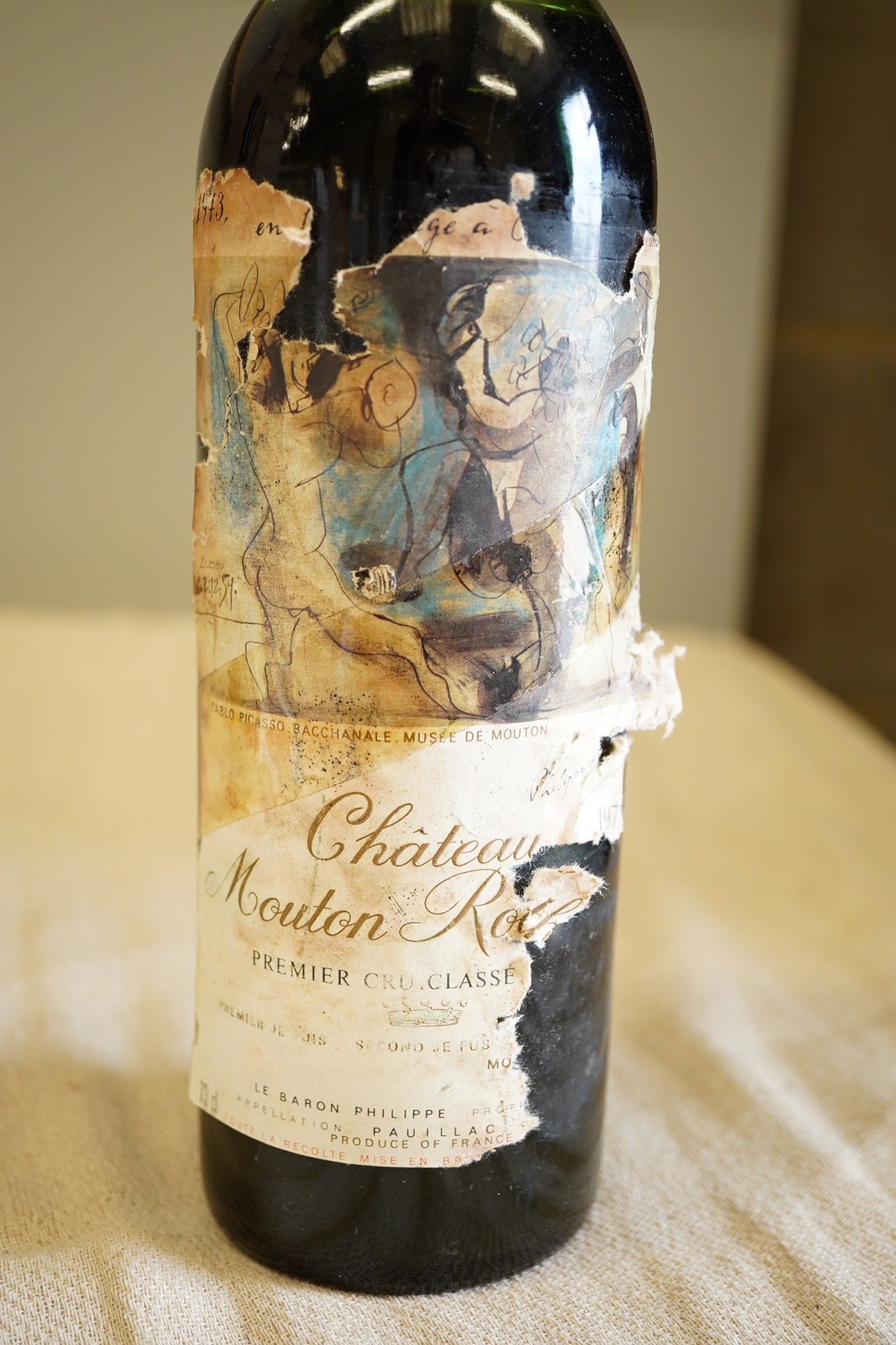 Château Mouton Rothschild, 1973